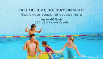 4 outdoor pools, sun loungers