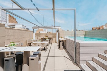 Terrasse sur le toit