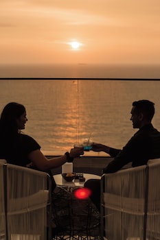 Junior-Suite, 1 King-Bett, Meerblick | Ausblick vom Zimmer