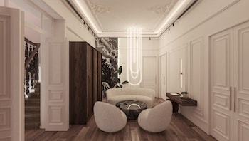 Lobby sitting area