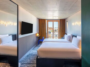 Room, 1 Double Bed, Terrace (TRIBE Extra) | Premium bedding, pillowtop beds, individually furnished, blackout drapes
