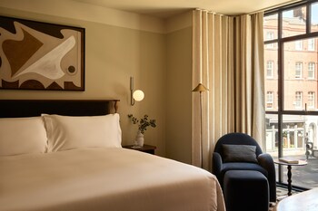 Penthouse (Suite) | Draps en coton égyptien, literie de qualité supérieure