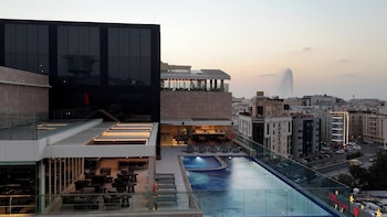 Rooftop pool