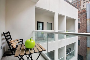 Fassade der Unterkunft