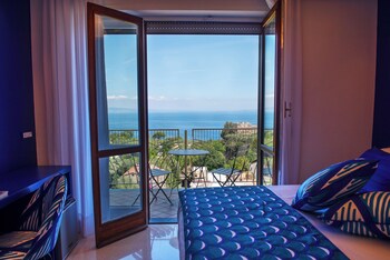 Panoramic Double Room, Balcony, Sea View | Terrace/patio