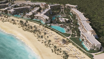Preferred Club Presidential Suite Ocean Front | Terrasse/patio