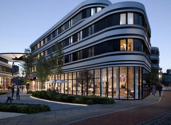 Façade de l’hébergement