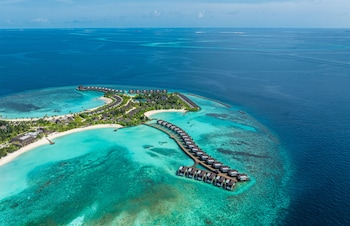 Villa, 1 King Bed, Overwater (Pool) | Premium bedding, pillowtop beds, free minibar items, in-room safe