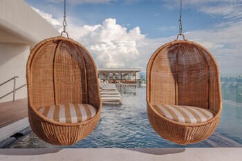 3 outdoor pools, pool umbrellas