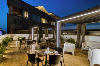 Terrasse sur le toit