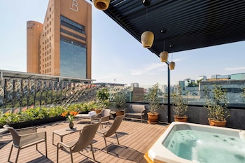 Terrasse sur le toit