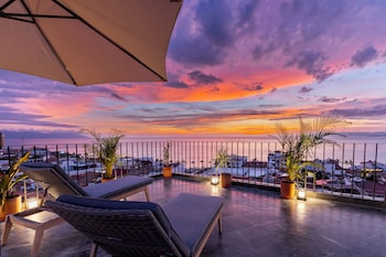 Terrasse sur le toit