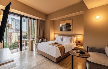 Executive-studiolejlighed - balkon | Gratis Wi-Fi