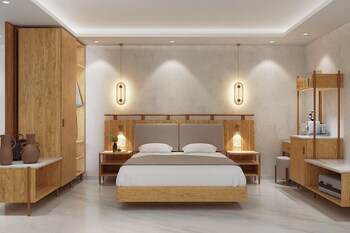 Suite | Literie de qualité, coffre-fort, décor unique, ameublement unique