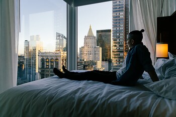 Literie de qualité supérieure, coffres-forts dans les chambres