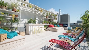 Loft, Balcony | Premium bedding, pillowtop beds, in-room safe, desk