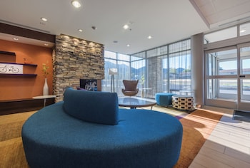 Vue depuis lâhĂ©bergement