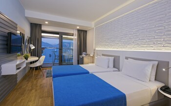 Minibar, skrivebord, mørklægningsgardiner, lydisolering