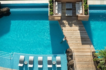 プレミア スイート 2 ベッドルーム オーシャンビュー | 専用キッチン | 冷蔵庫、電子レンジ、コンロ、コーヒー / ティーメーカー