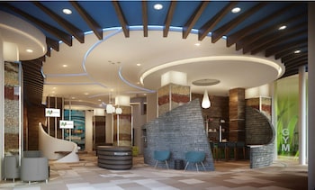 2 restaurantes, é servido café da manhã