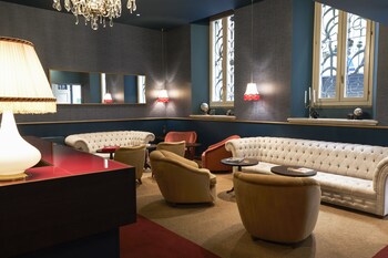 Sala de estar en el lobby