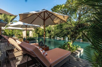Outdoor pool, open 7:00 AM to 7:00 PM, pool loungers