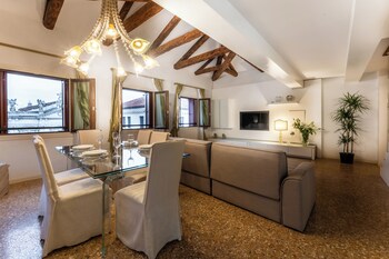 Luxury Apartment, 2 Bedrooms | Living area | Flat-screen TV