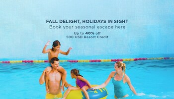 9 outdoor pools, pool umbrellas, sun loungers