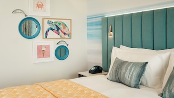 Rooftop bar, beach views, open select days