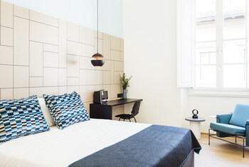 Chambre Deluxe double, balcon | Vue de la chambre