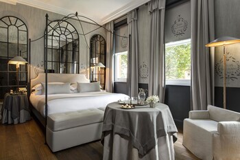 Garden Suite | 1 bedroom, Frette Italian sheets, premium bedding, down comforters