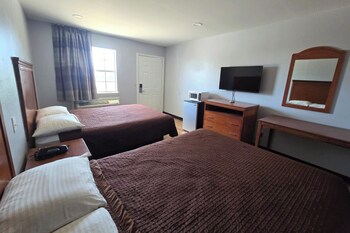 Réception. Stay Inn Checotah near Eufaula Lake