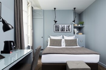 Tremannsrom | Sengetøy av topp kvalitet, safe på rommet og individuelt dekorert