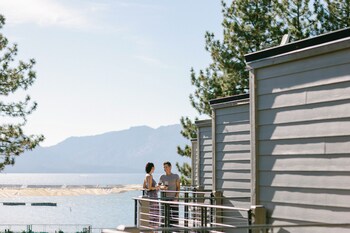 Outdoor wedding area