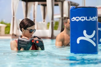 3 piscines extérieures, tentes de plage, parasols de plage