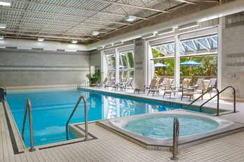 2 indoor pools, seasonal outdoor pool, pool cabanas (surcharge)