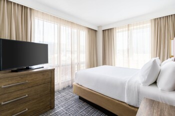 In-room safe, desk, laptop workspace, blackout curtains