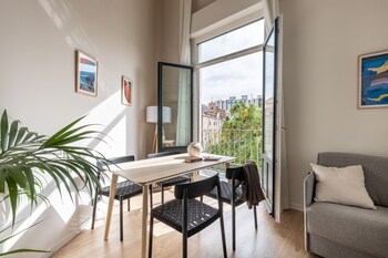 Duplex, 1 quarto (3 personas) | Sala de jantar