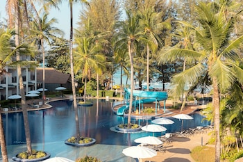 On the beach, windsurfing, kayaking