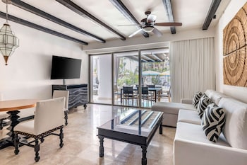 Uitzicht vanuit accommodatie