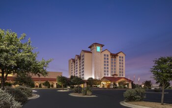 Outdoor pool, pool umbrellas