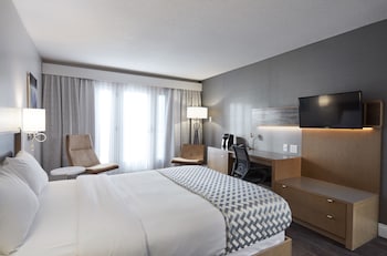 Suite ejecutiva | Ropa de cama hipoalergénica y cortinas blackout