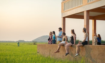 Majoituspaikan julkisivu