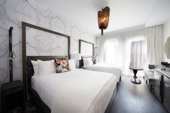 Udsigt fra overnatningsstedet