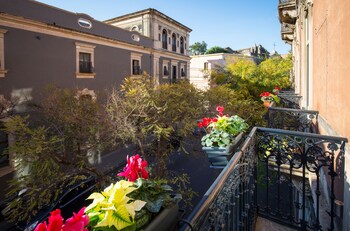 Blick von der Unterkunft