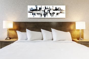 Executive Room, 2 Queen Beds | Desk, blackout drapes, soundproofing, iron/ironing board