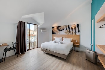 Studio, 1 grand lit, balcon | Chambres insonorisées, Wi-Fi gratuit, draps fournis
