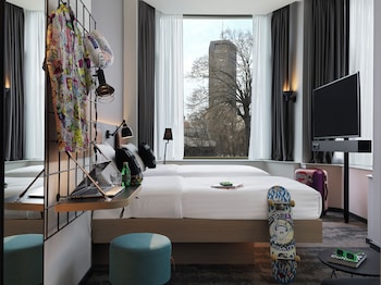 Zimmer, 1 Queen-Bett, Nichtraucher, Stadtblick (City View) | Zimmersafe, Verdunkelungsvorhänge, schallisolierte Zimmer
