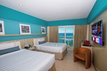 Quarto luxo, de frente para o mar | Sacada