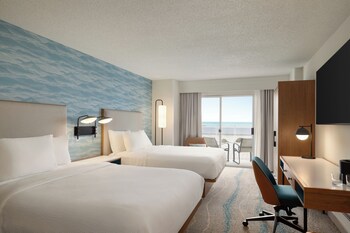 Room, 2 Queen Beds, Non Smoking, Oceanfront 1st Floor | View from room